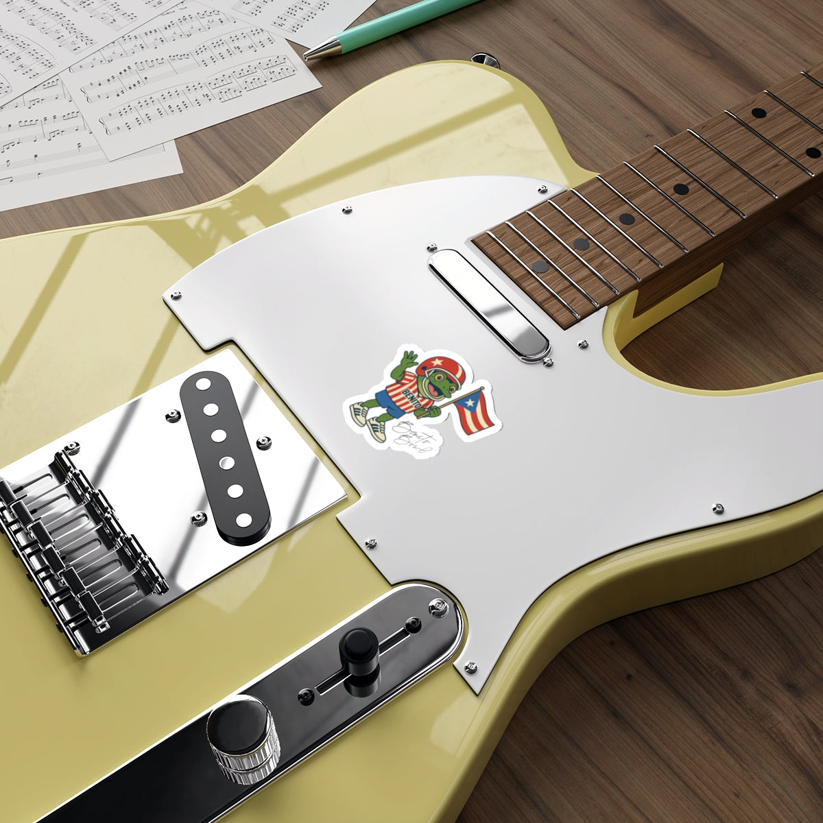 Sapo Concho Coqui Benito Bowl Sticker