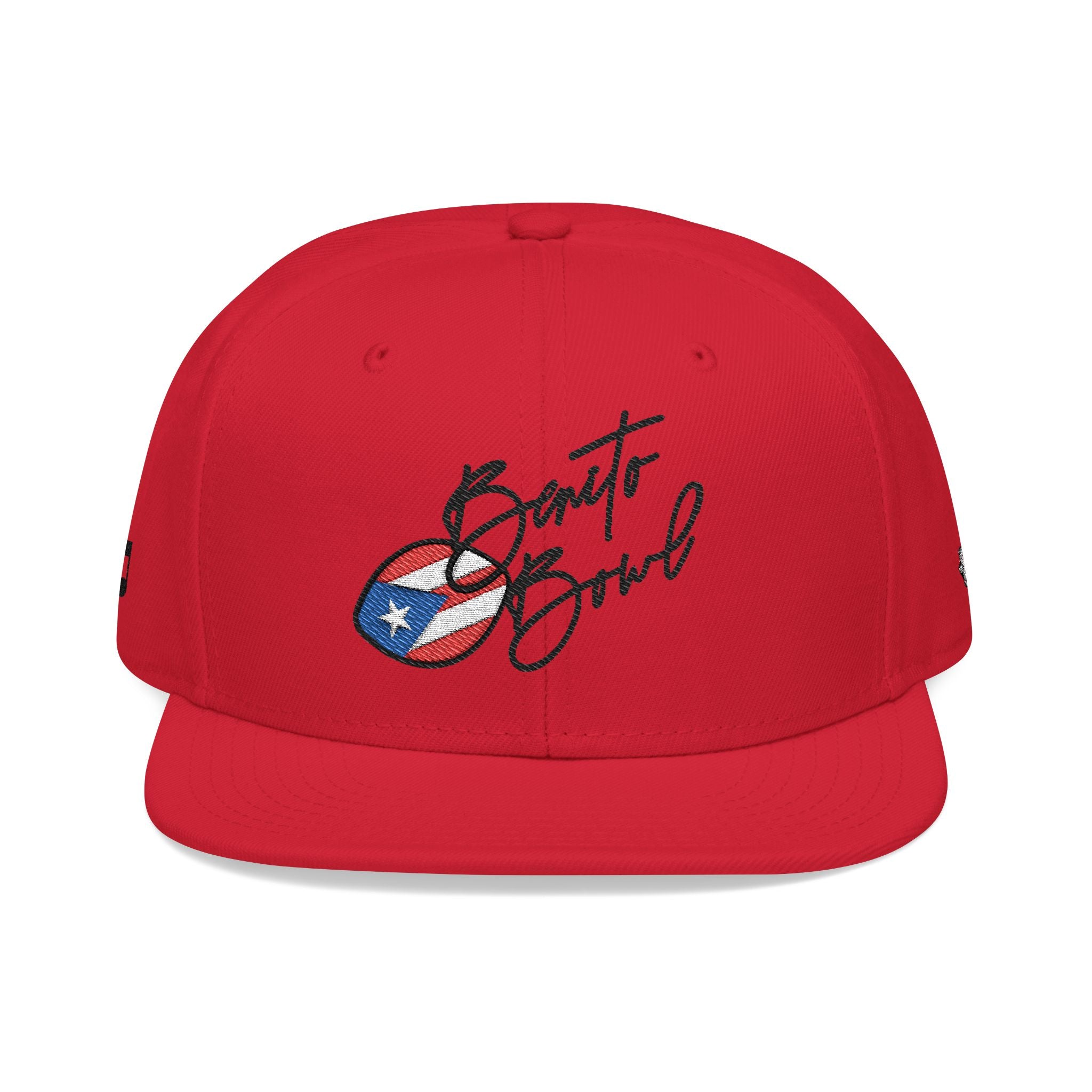 Embroidered Benito Bowl Commemorative Fitted Hat