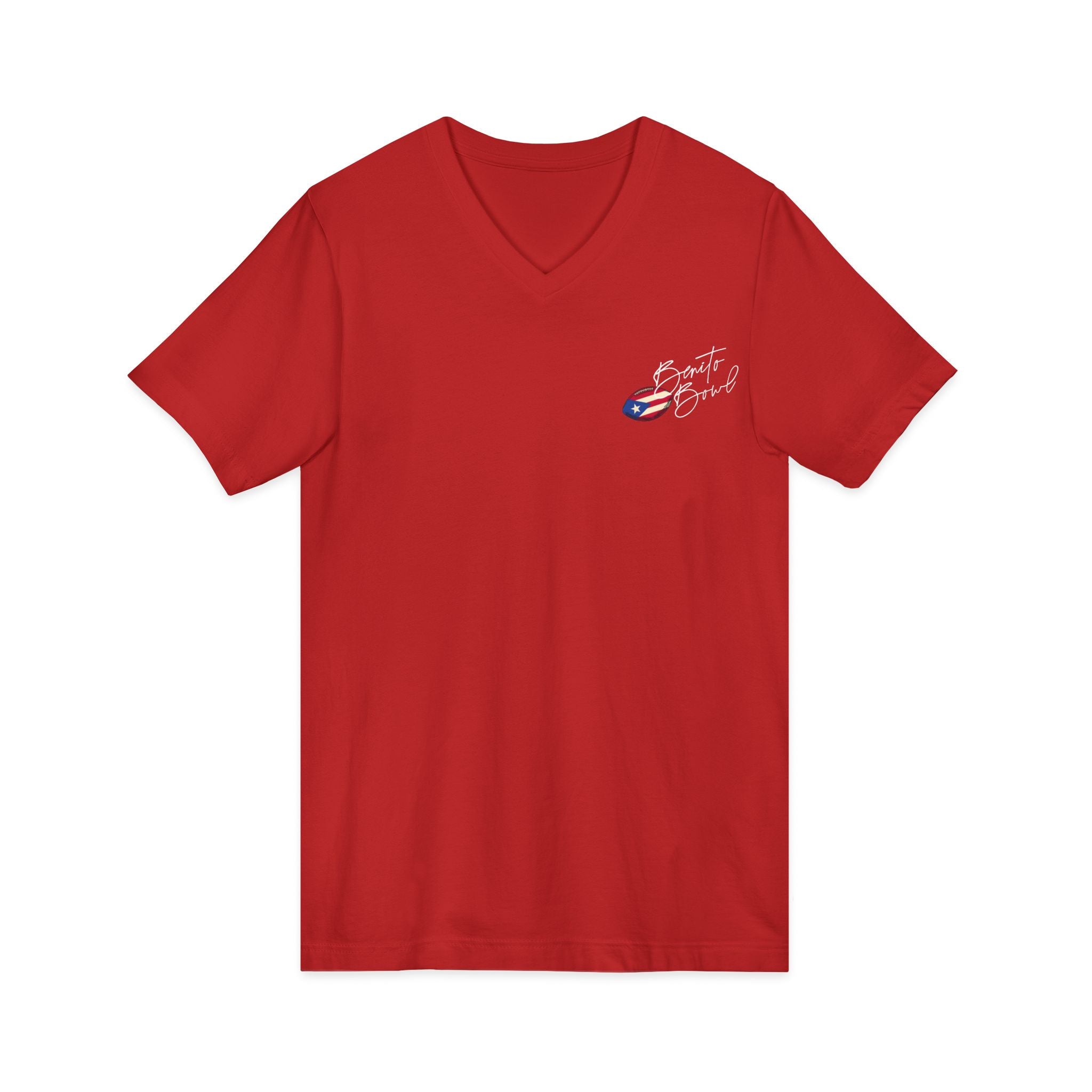 Team Benito V-Neck Jersey Style Short Sleeve