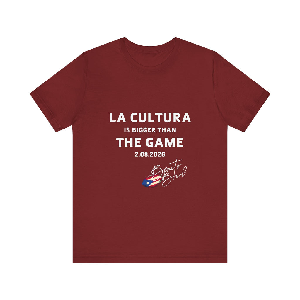 La Cultura is Bigger Benito Bowl Short Sleeve