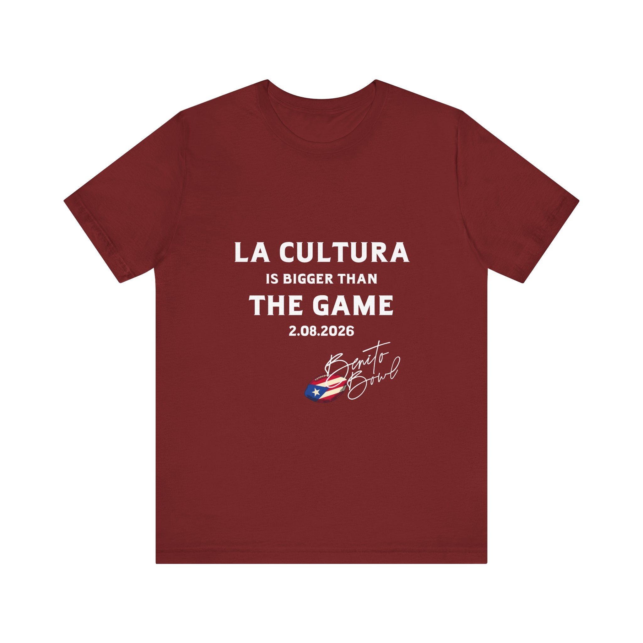 La Cultura is Bigger Benito Bowl Short Sleeve