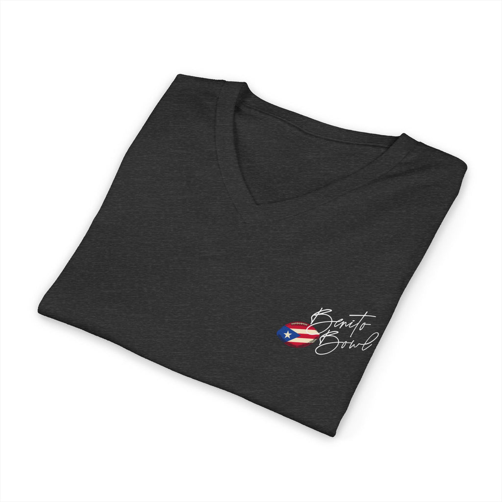 Team Benito V-Neck Jersey Style Short Sleeve