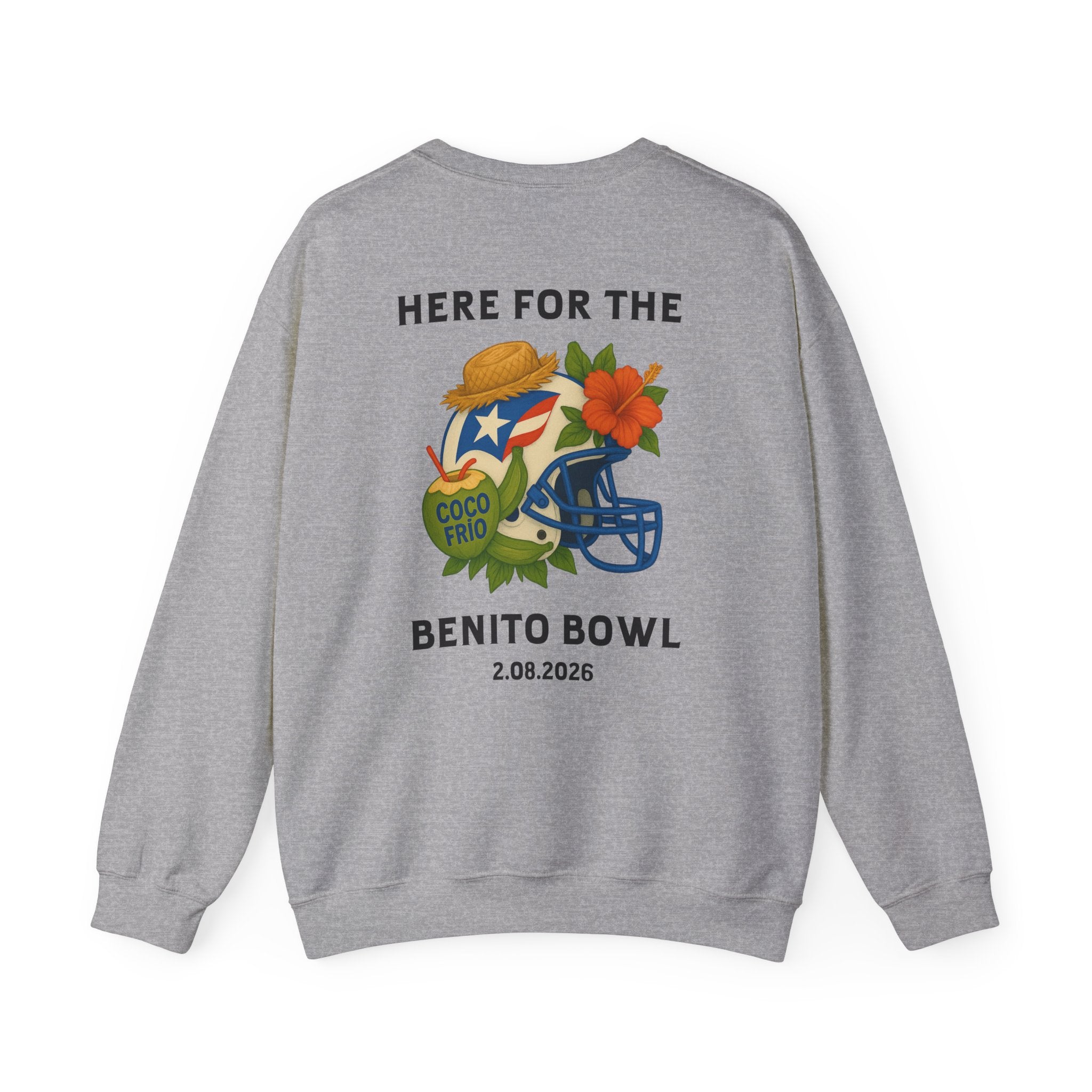 Here for the Benito Bowl Crewneck Sweatshirt