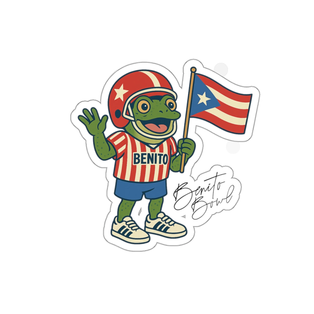 Sapo Concho Coqui Benito Bowl Sticker