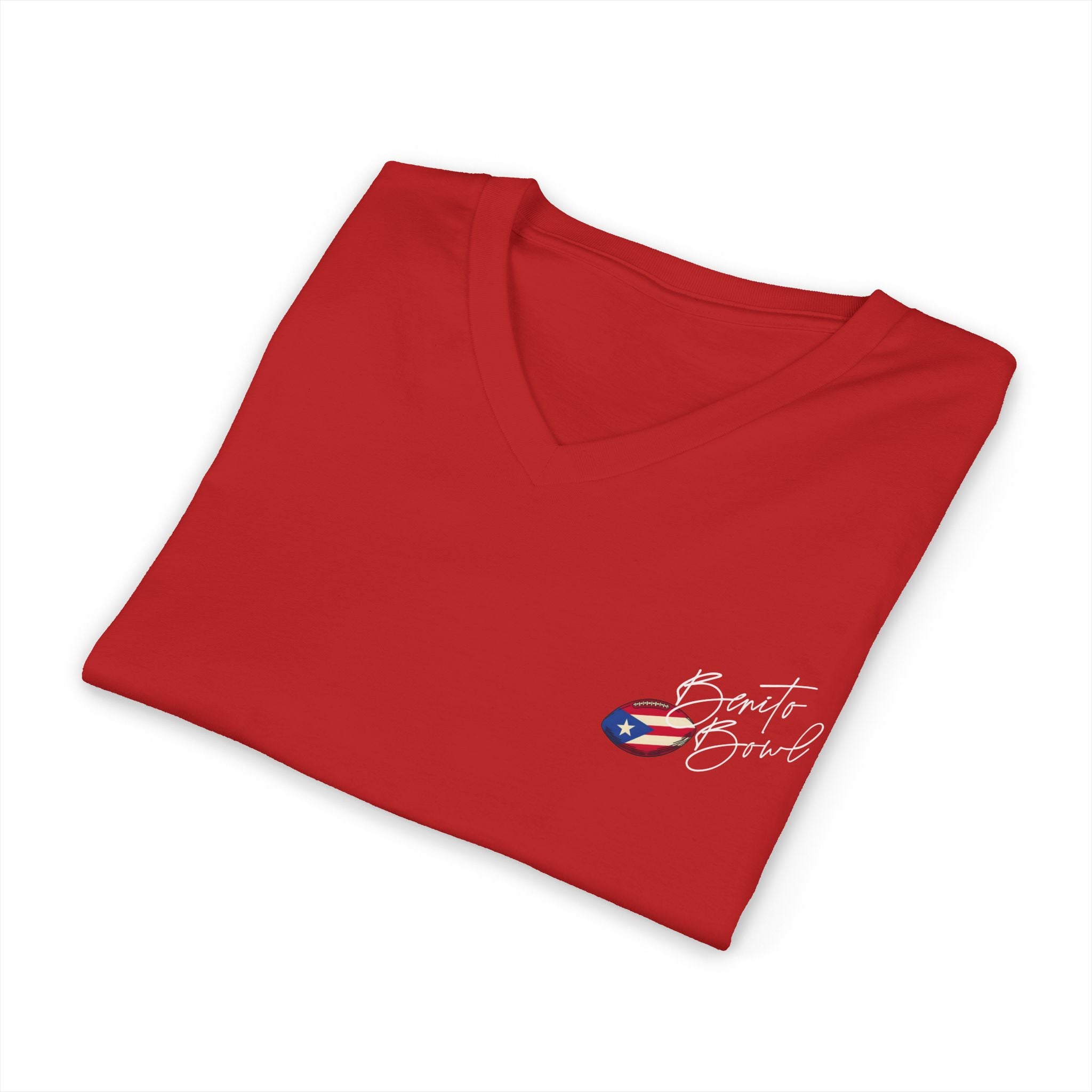 Team Benito V-Neck Jersey Style Short Sleeve