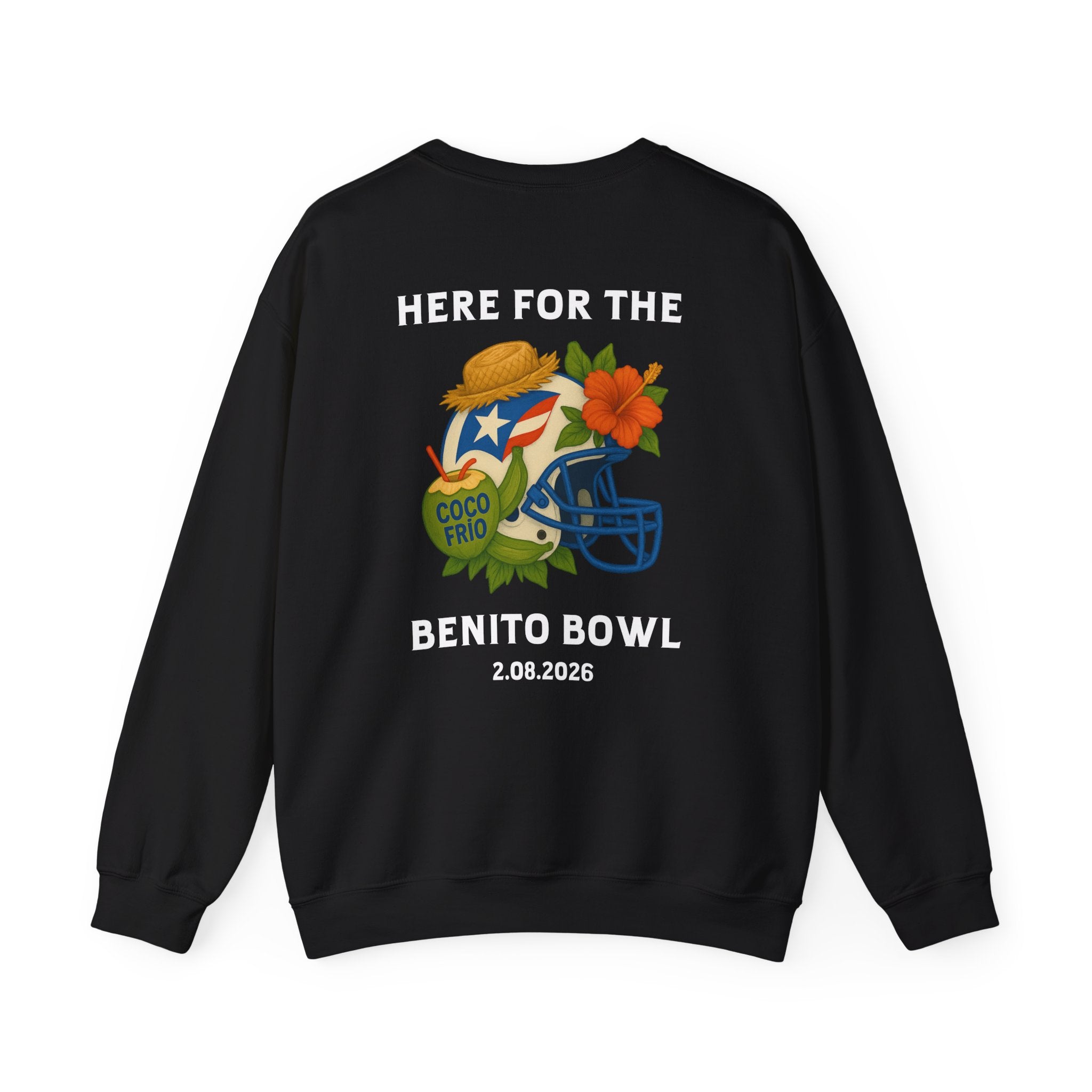 Here for the Benito Bowl Crewneck Sweatshirt