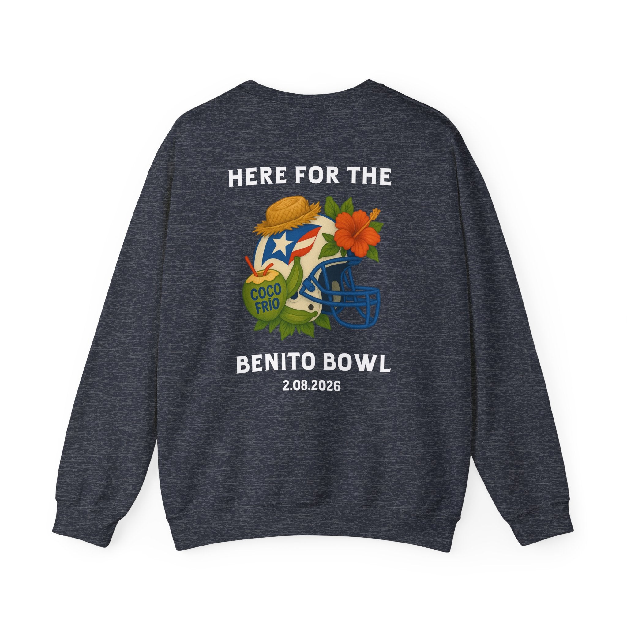 Here for the Benito Bowl Crewneck Sweatshirt
