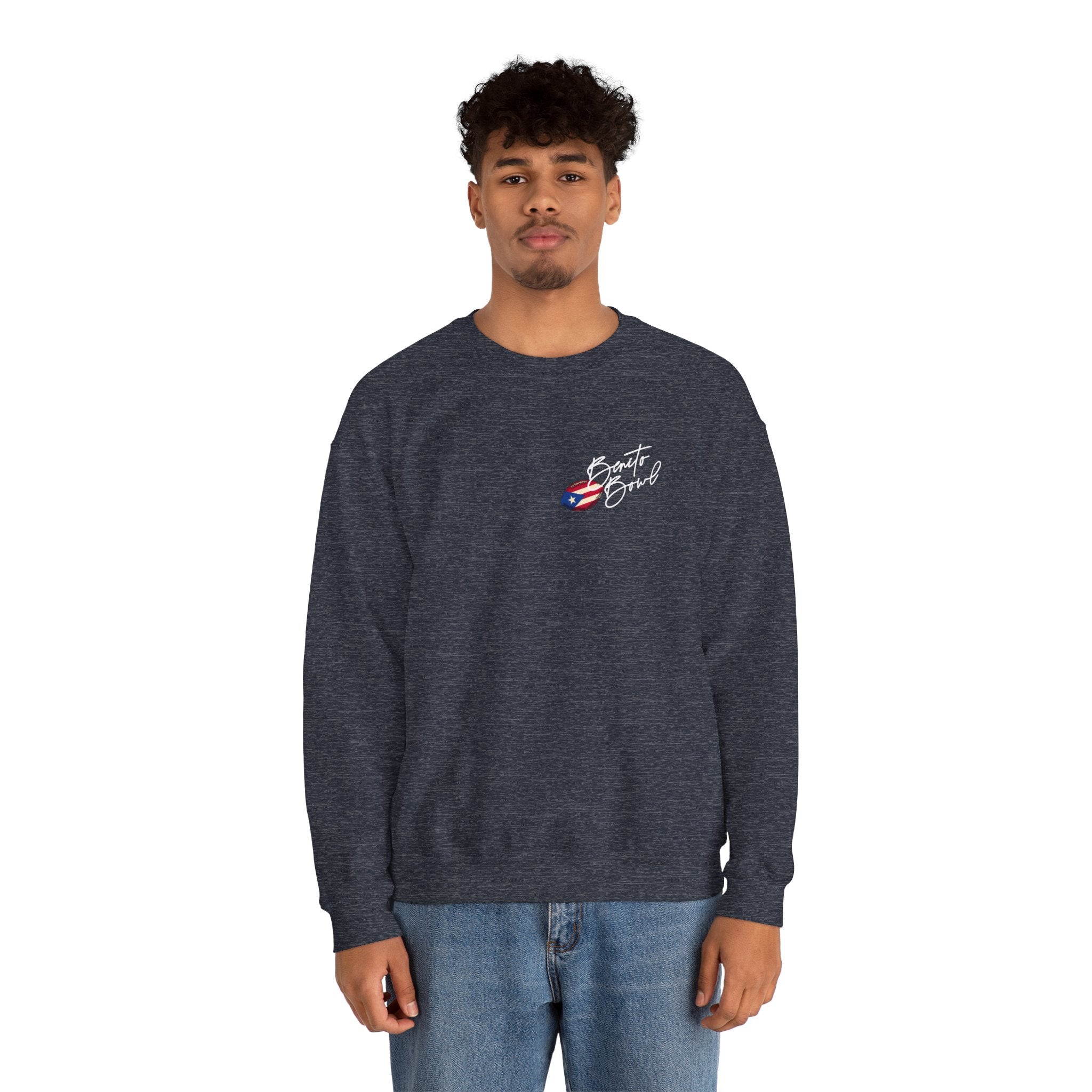 Here for the Benito Bowl Crewneck Sweatshirt