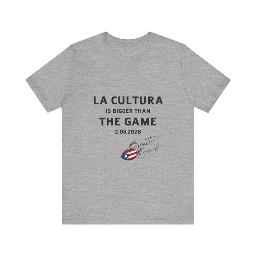 La Cultura is Bigger Benito Bowl Short Sleeve