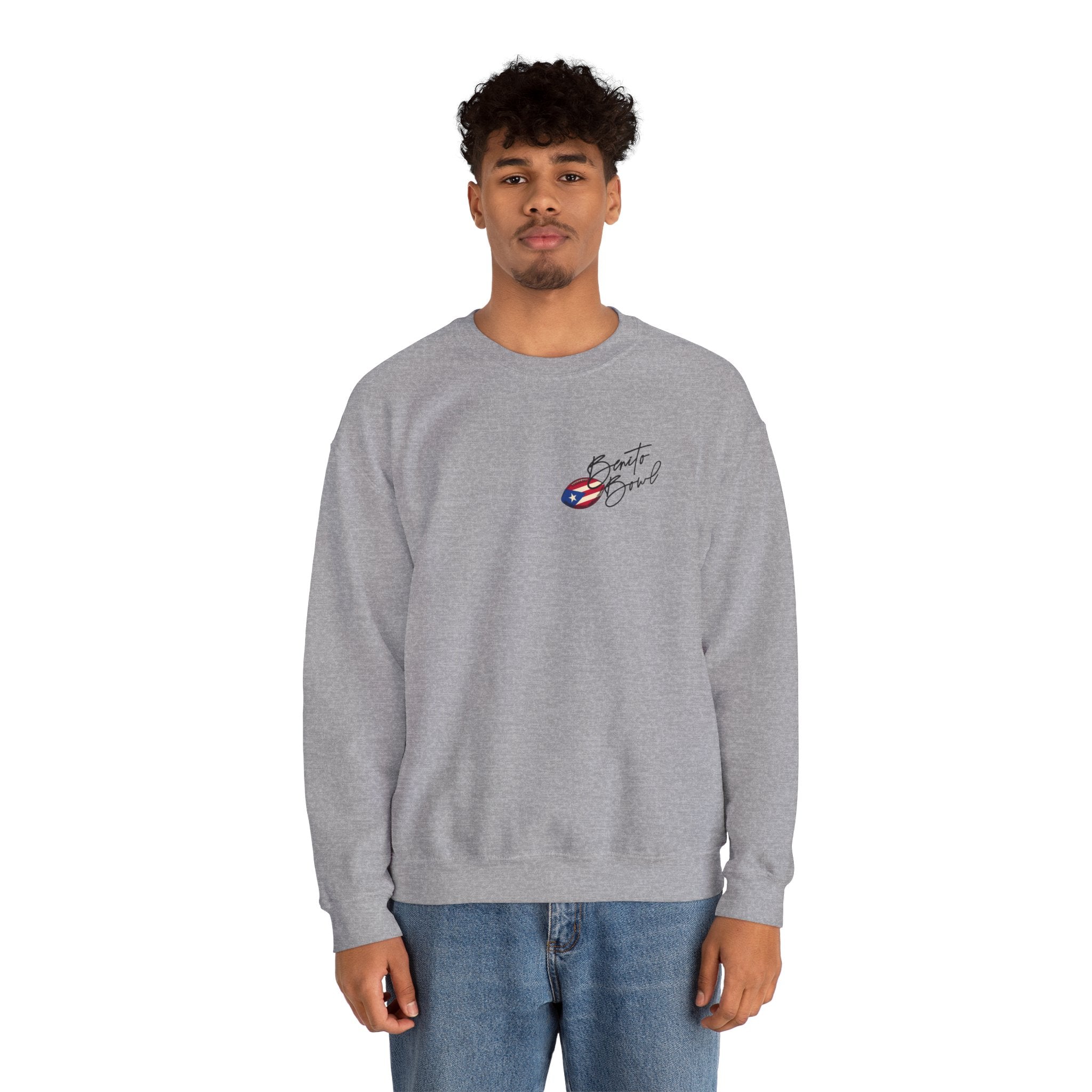 Here for the Benito Bowl Crewneck Sweatshirt
