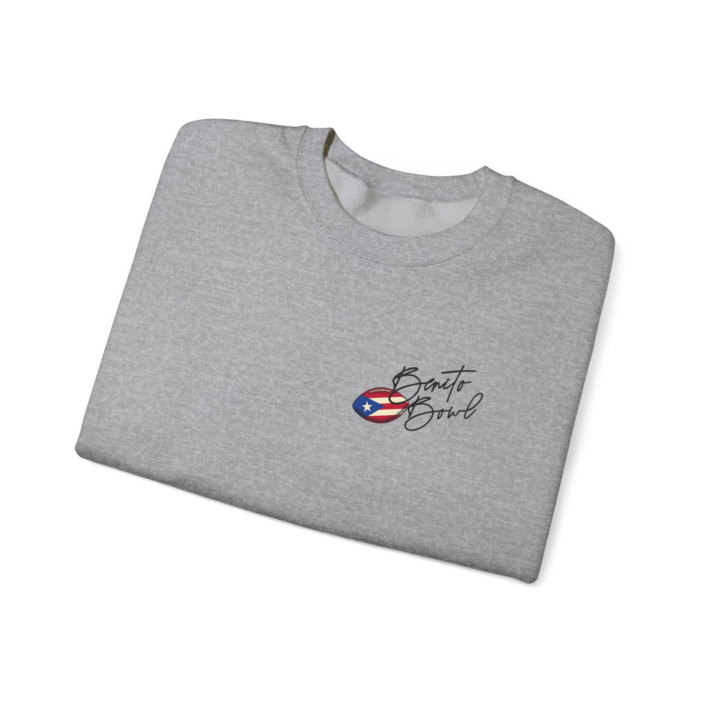 Here for the Benito Bowl Crewneck Sweatshirt